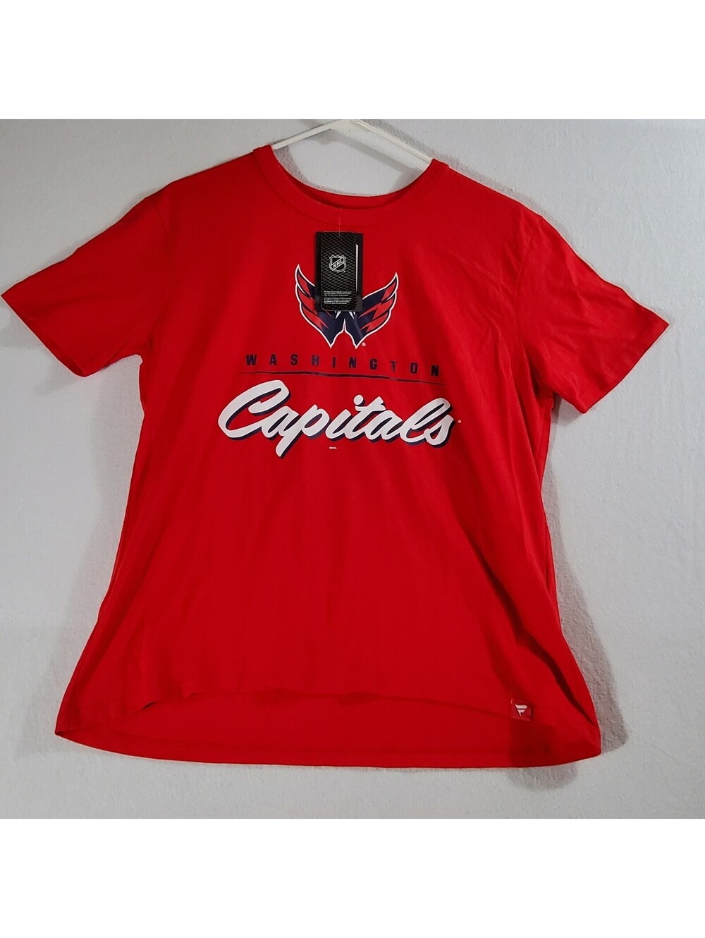 Women's Fanatics Red Washington Capitals Authentic Pro Primary T-Shirt